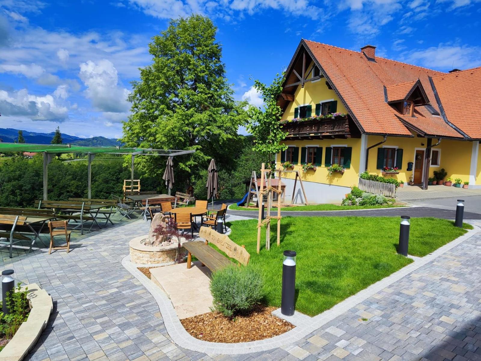 Bed and Breakfast Weingut Fellner Leutschach Exterior foto